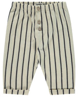 Baby Boy's Relaxed Fit Sweatpants- Off White Stripes by Babyface