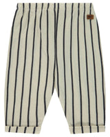Baby Boy's Relaxed Fit Sweatpants- Off White Stripes by Babyface