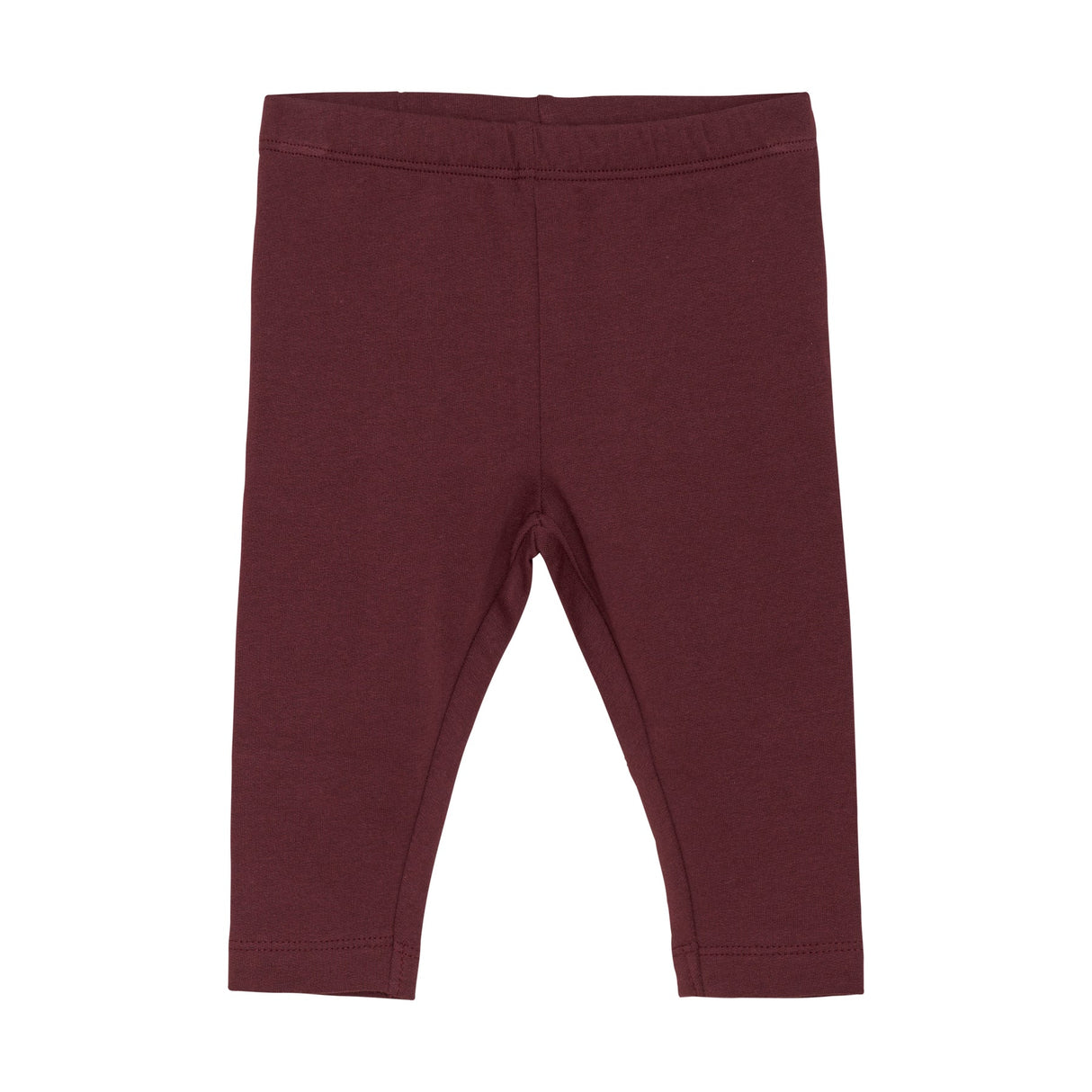 Baby Sweat Leggings - Tawny Port by Minymo