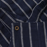 Overall in Navy Stripe by Minymo