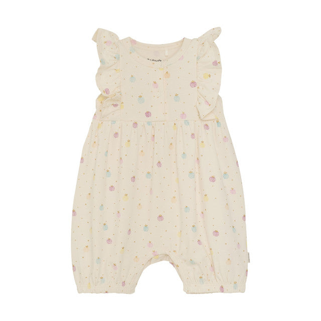 Infant/kid Girl Suit Ss Aop- Apples by Minymo