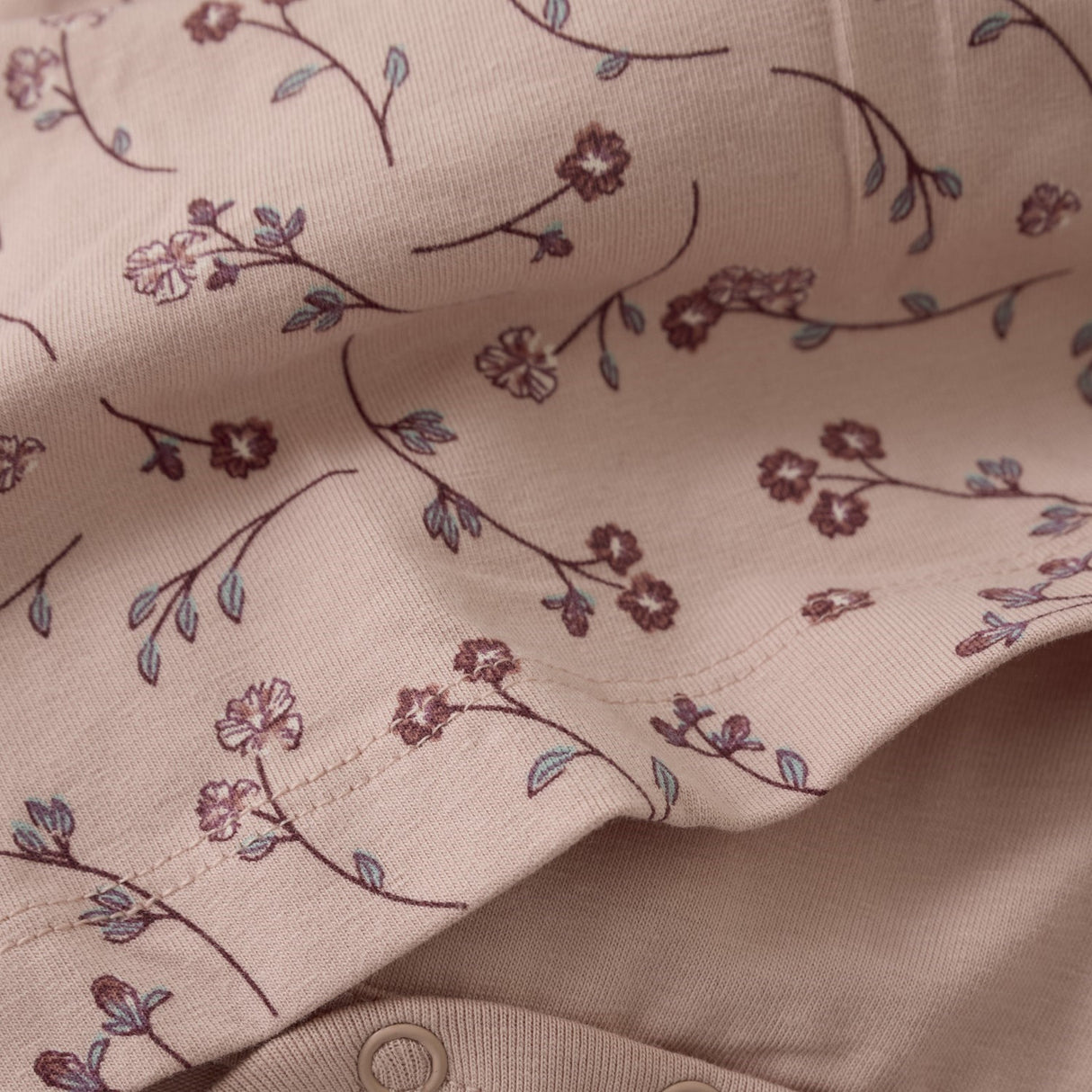 Long Sleeve Girls Dress- Misty Rose by Minymo