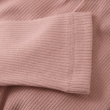 Ribbed Leggings in Misty Rose by Minymo