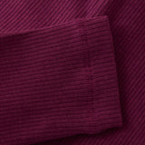 Ribbed Leggings in Raspberry Coulis by Minymo