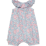 Petit flower printed frill beach body by Musli
