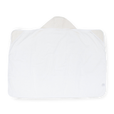 Toddler Hooded Towel - Tan Gingham by Little Unicorn