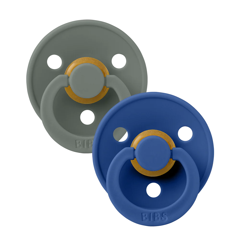 Colour 2 Pack in Pine/Cornflower by BIBS