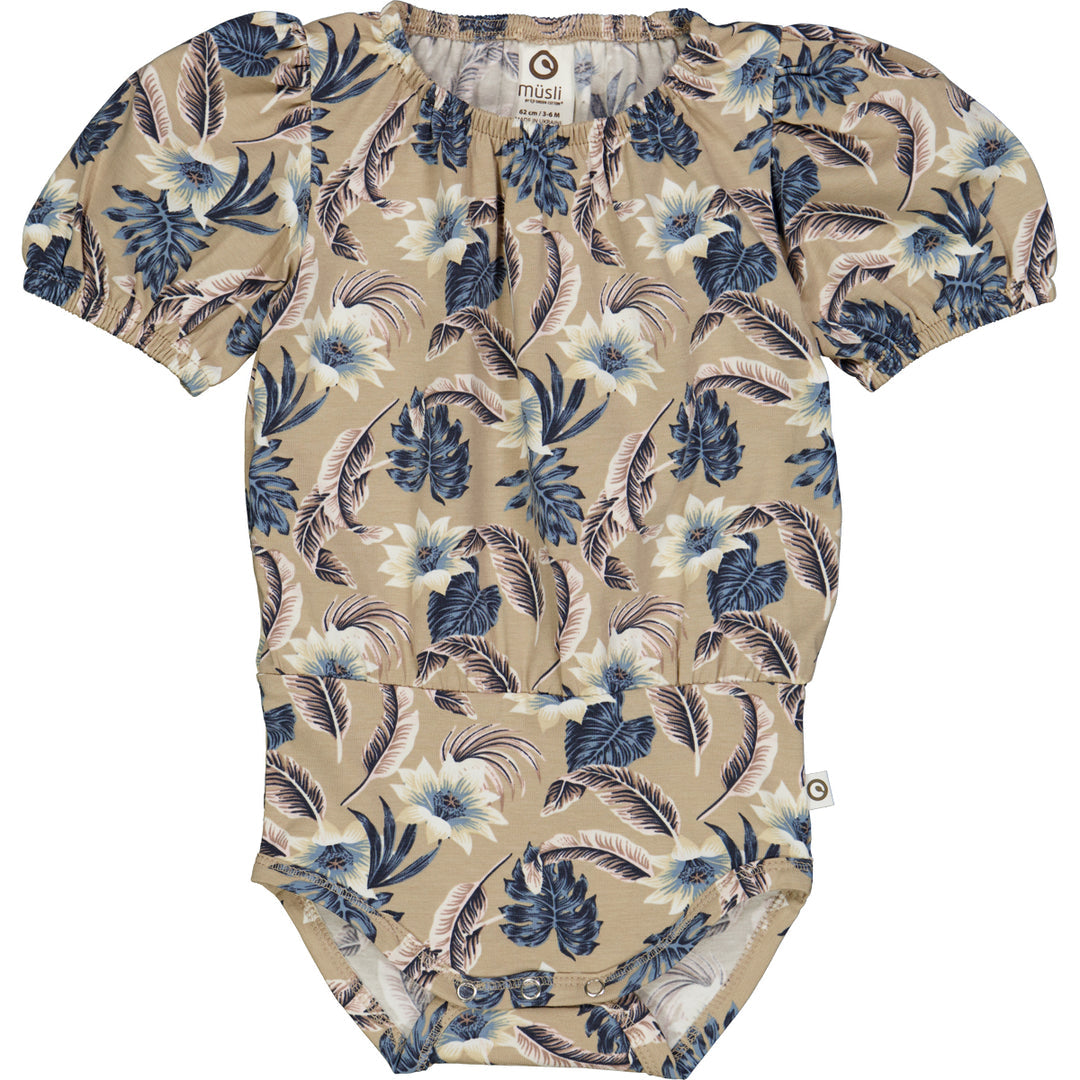 Lily Puff Sleeve Bodysuit - Mary by Müsli