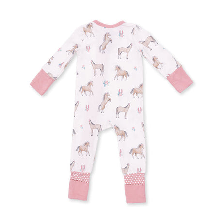 Convertible Romper- I Love Horses by Angel Dear