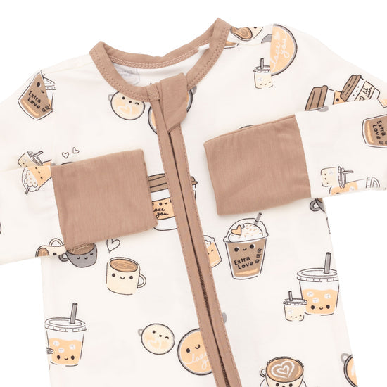 Convertible Romper- Love You A Latte by Angel Dear