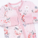 Convertible Romper- Painterly Rose Bouquets by Angel Dear