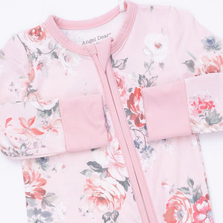 Convertible Romper- Painterly Rose Bouquets by Angel Dear