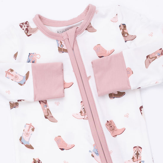 Convertible Romper- Buckarette Boots by Angel Dear