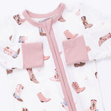 Convertible Romper- Buckarette Boots by Angel Dear