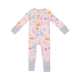 2 Way Zipper Romper - Floral Dinos by Angel Dear