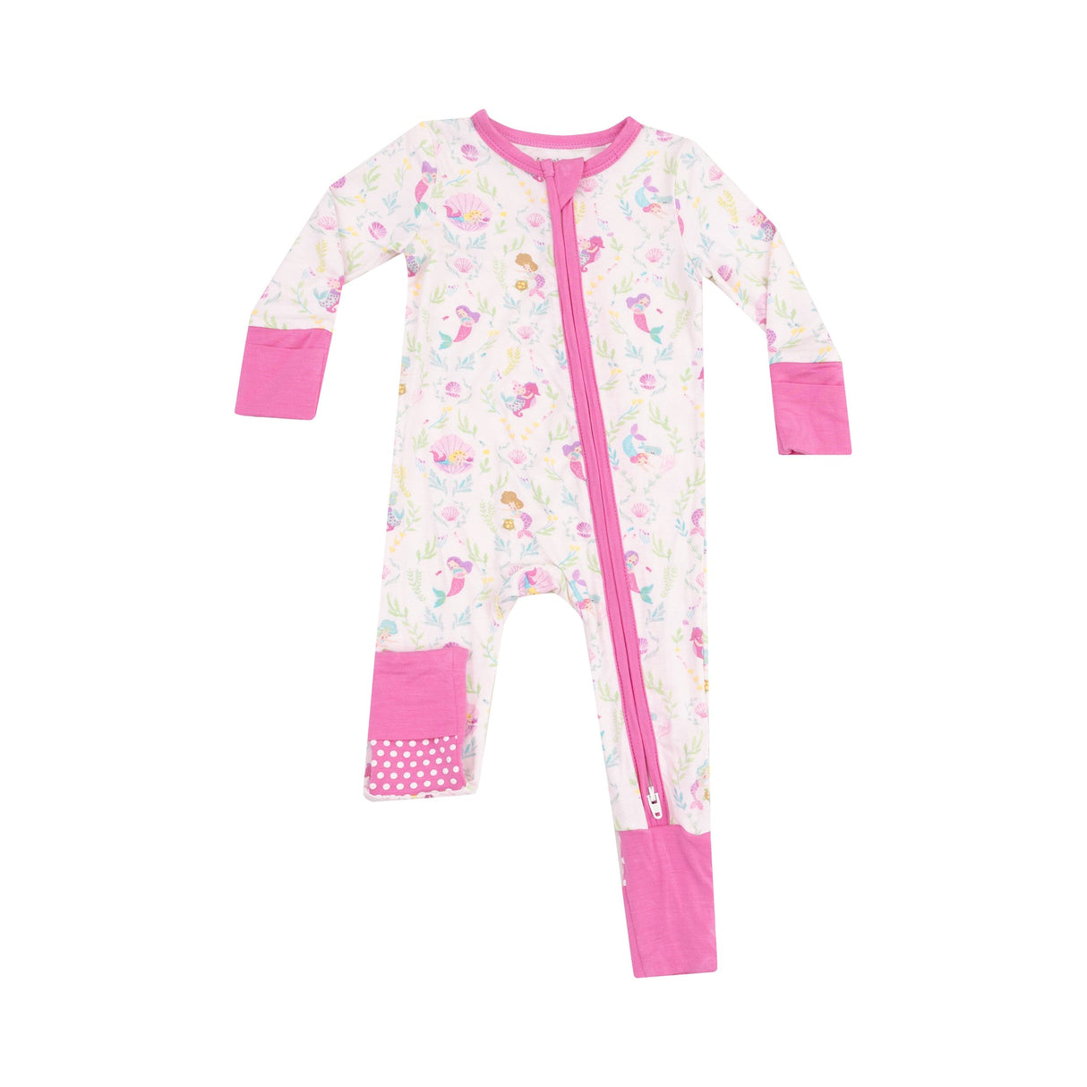 2 Way Zipper Romper - Mermaids by Angel Dear