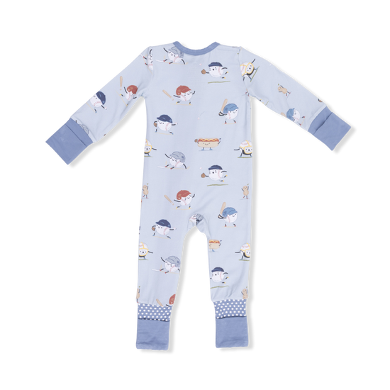 Convertible Romper- Baseballs Playing Baseball by Angel Dear