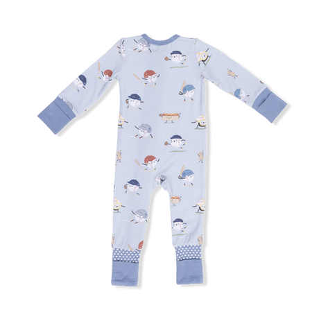 Convertible Romper- Baseballs Playing Baseball by Angel Dear
