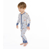 Convertible Romper- Baseballs Playing Baseball by Angel Dear