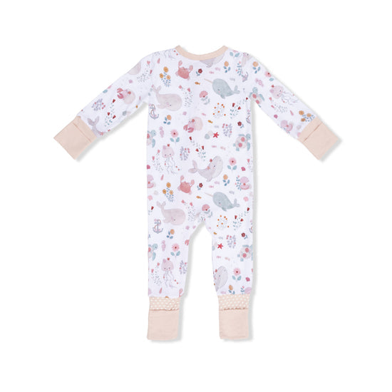 Convertible Romper- Garden Sea Creatures Uni by Angel Dear