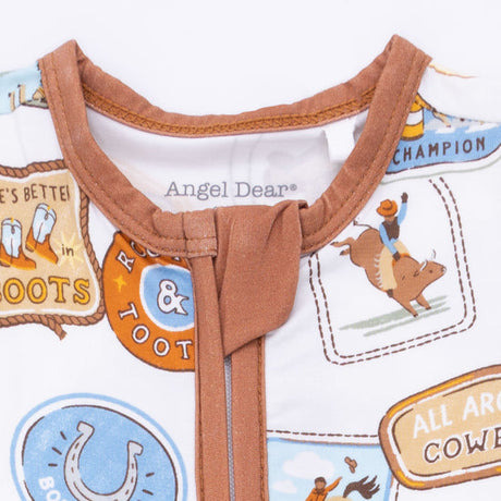 Convertible Romper- Rodeo Patches Uni by Angel Dear