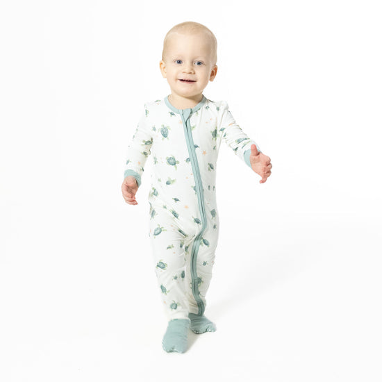 Convertible Romper- Sea Turtles by Angel Dear