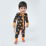 2-Way Zipper Romper - Jack-O-Lantern by Angel Dear