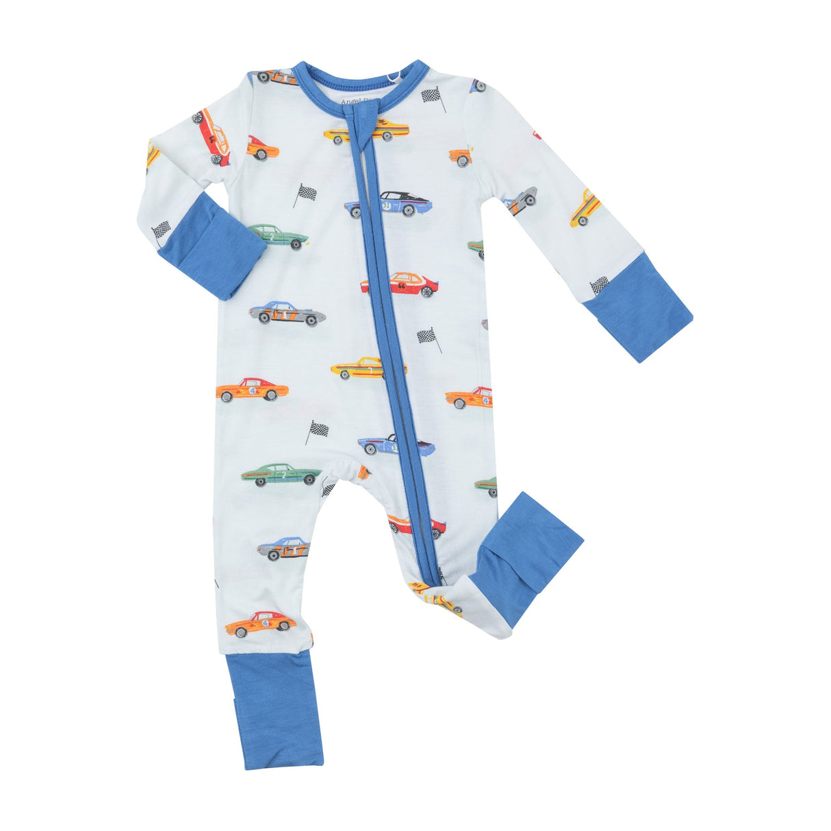 2-Way Zipper Romper - Muscle Cars by Angel Dear