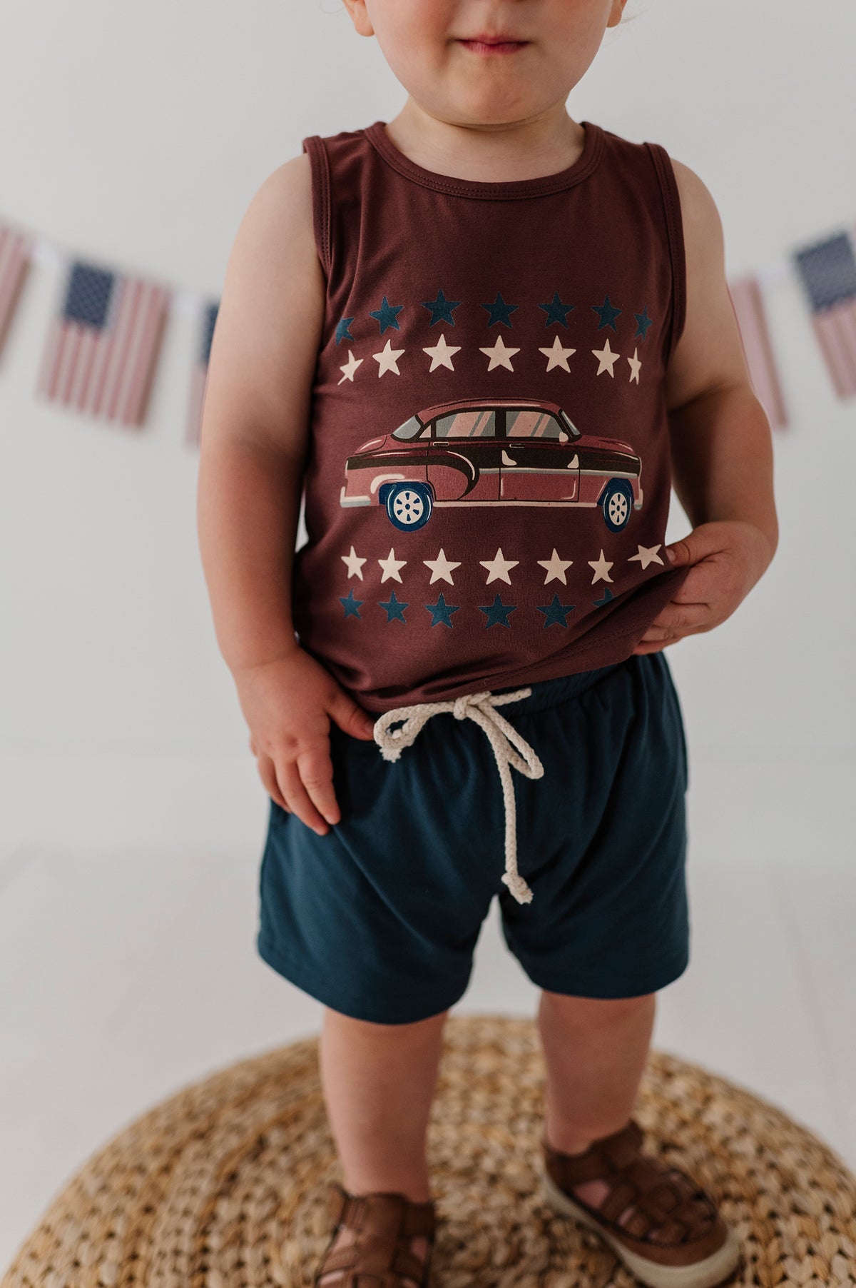 Boy's Everyday Shorts- Navy by Babysprouts