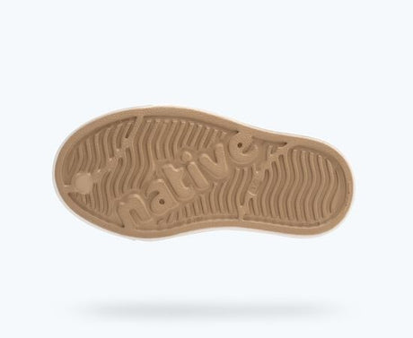 Native Jefferson Kids Shoes – Flax Tan / Shell White