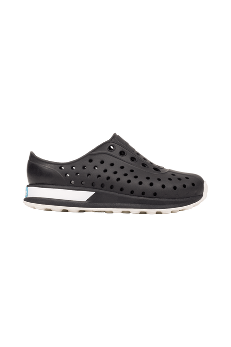 Native Robbie Block Kids- Jiffy Black/Shell White