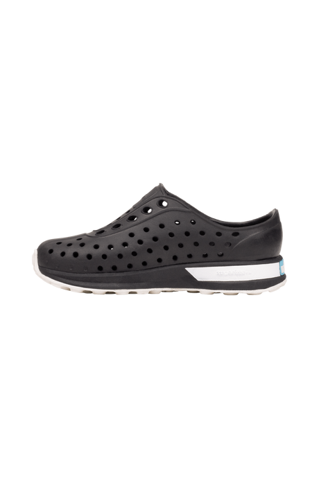 Native Robbie Block Kids- Jiffy Black/Shell White