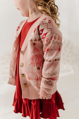 Jacquard Christmas Knit Sweater- Reindeer by Babysprouts