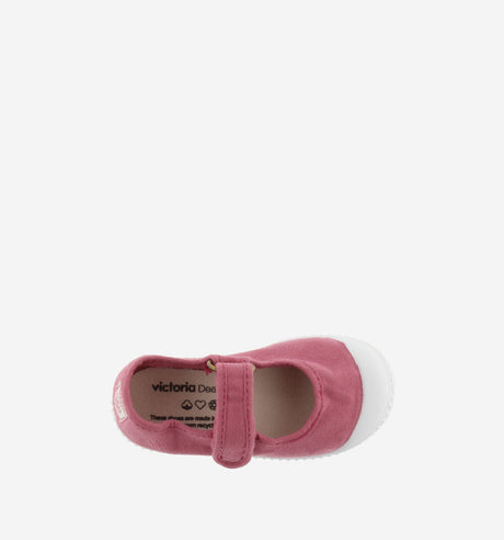 Drec Canvas Mary Jane- Frambuesa by Victoria Shoes