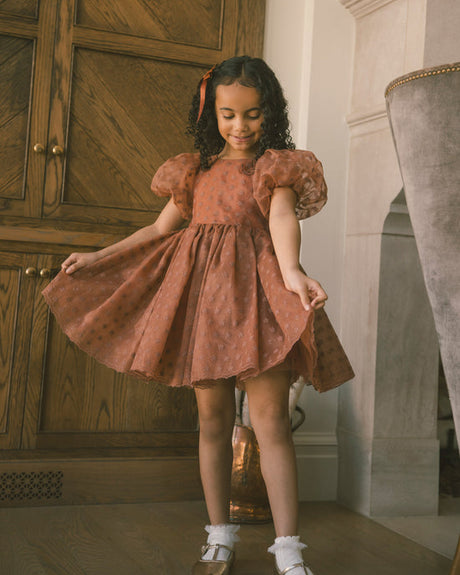 Sofia Dress || Spice Floral by Noralee