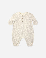 Henley Bubble Jumpsuit || Floret by Quincy Mae