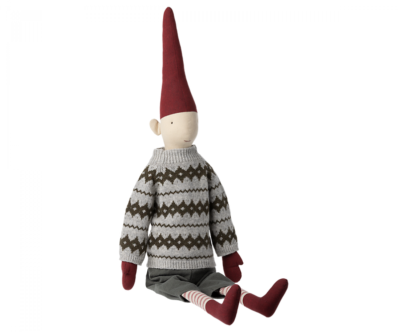 Pixy Size 6, Boy w/ Sweater by Maileg