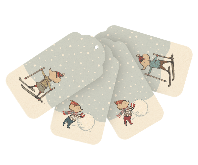 Christmas gift tags, 12 pcs by Maileg