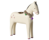 Wooden candle holder, Large horse by Maileg