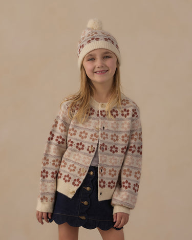 Beanie || Flower Fair Isle by Rylee + Cru