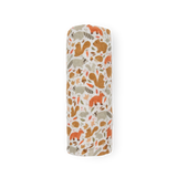 Cotton Muslin Swaddle Blanket - Fall Friends by Little Unicorn