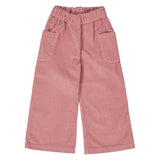 Corduroy Wide Leg Pants- Nostalgia Rose by Musli