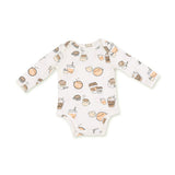 Long Sleeve Bodysuit- Love You A Latte by Angel Dear