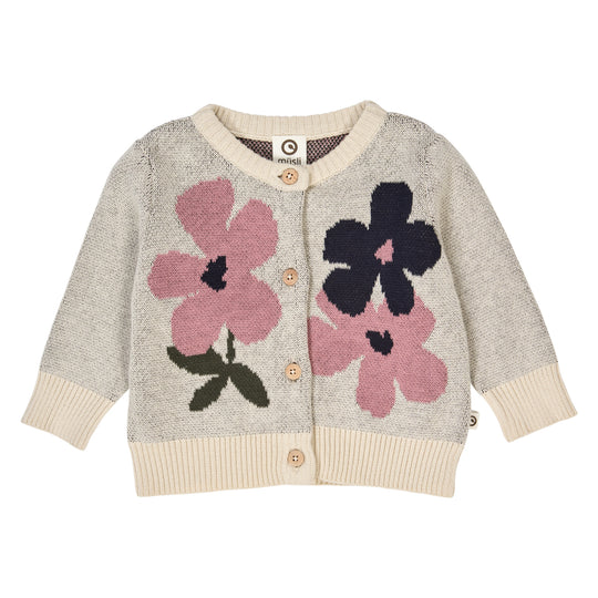 Zinnia Floral Knit Cardigan by Musli