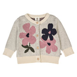 Zinnia Floral Knit Cardigan by Musli