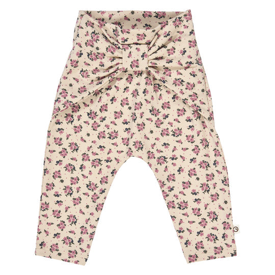 Zinnia Floral Bow Pants by Musli