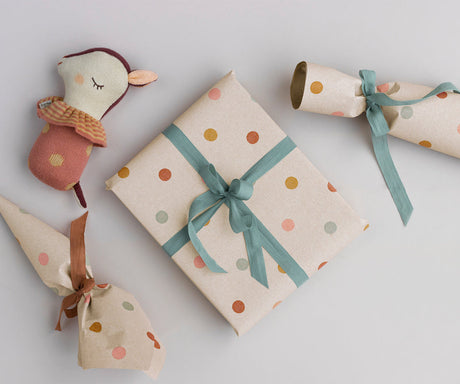 Gift Wrap, Multi Dots by Maileg