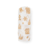 Cotton Muslin Swaddle Blanket - Gingerbread Village by Little Unicorn