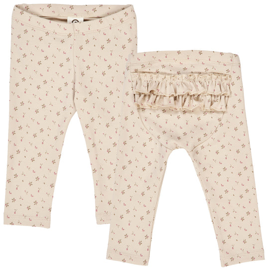 Aster Rib Frill Leggings by Musli