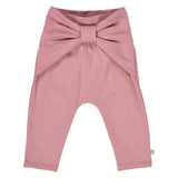 Cozy Me Sweat Bow Pants- Nostalgia Rose by Musli